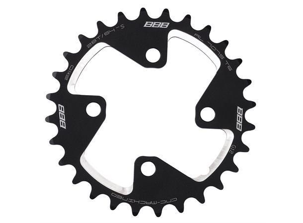 BBB MTBgear BCR-46S Krankdrev M10 28T/64mm BCD 4 bolt 2x10