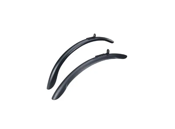 BBB Rainwarriors II BFD-01 Skjermsett 26"-28", Clip-on sort plast 