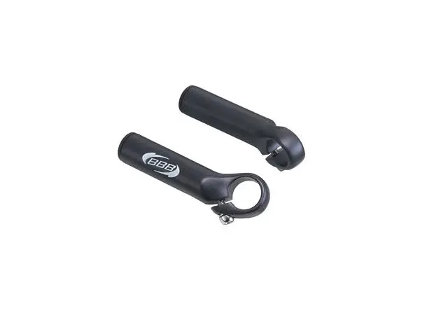 BBB Trailmonkey BBE-01 Bar Ends, rett svart, aluminium 