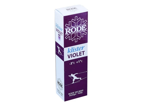 K30 Rode Violet Klister | -3/+1 Klister for snø i omdanning 