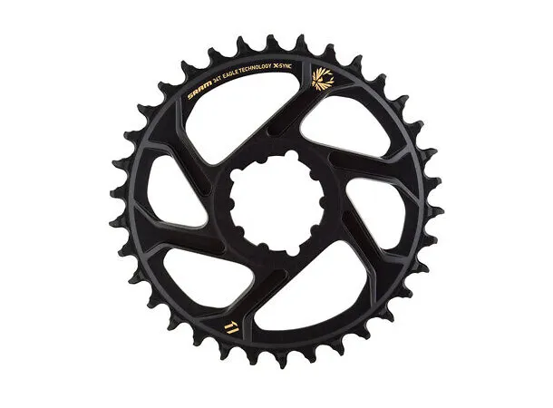 SRAM Chainring Eagle GXP/BB30 MTB 34T 6 mm Offset, Direct mount 