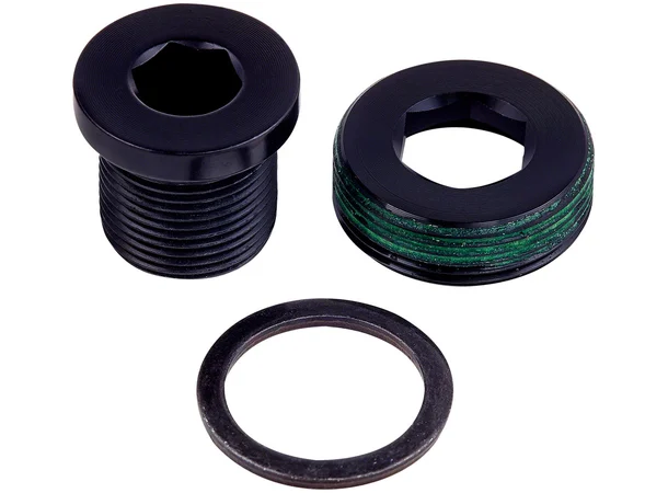 SRAM Crank Arm Bolt, M15/M22 Alloy Self- Svart 