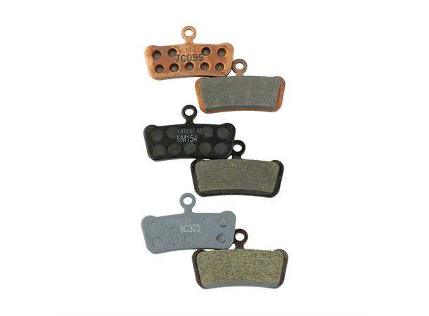 SRAM Disc brake pad Set for Trail/Guide metal sintered pad, steel plate, par