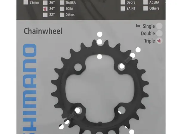 Shimano Krankdrev 24T FC-M675 24T 