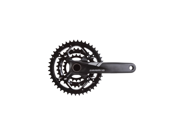 Sram Crankset X5 GXP 44/32/22T 175mm, svart