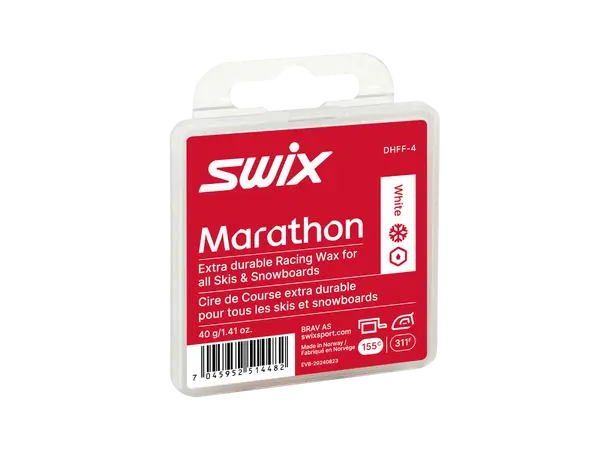 Swix DHFF-4 Marathon White Hard racingvoks for lange distanser 