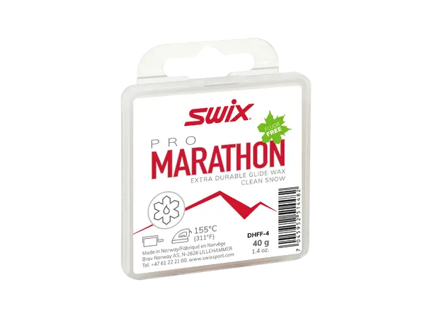 Swix DHFF-4 Marathon White Hard racingvoks for lange distanser 