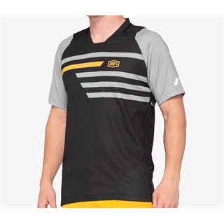 100% Celium Jersey Black/mustard