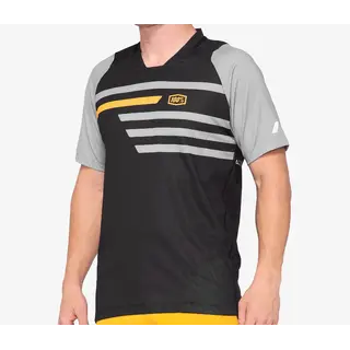 100% Celium Jersey Black/mustard