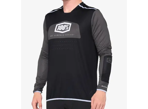 100% R-core X Jersey Black/white 