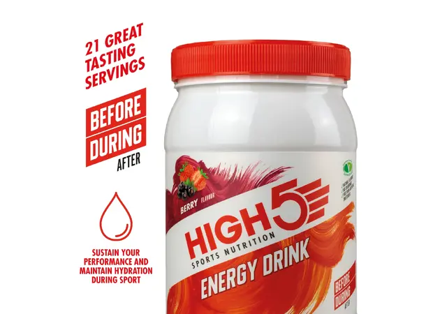 HIGH5 Energy Drink Bær 1kg Energipulver 