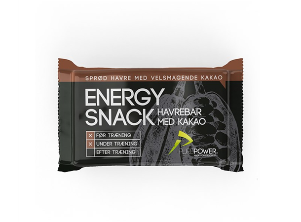 PUREPOWER Energy bar Cocoa Før og under trening