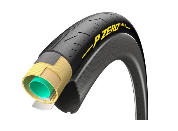 Pirelli P ZERO Velo TUBULAR 28'' Pariserdekk 320TPI