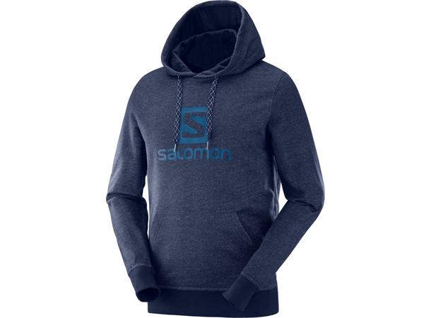 Salomon Logo Hoodie Mørk blå L