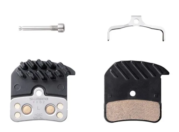 Shimano bremseklosser Saint H01A Resin, BR-M820, kjøleribber 
