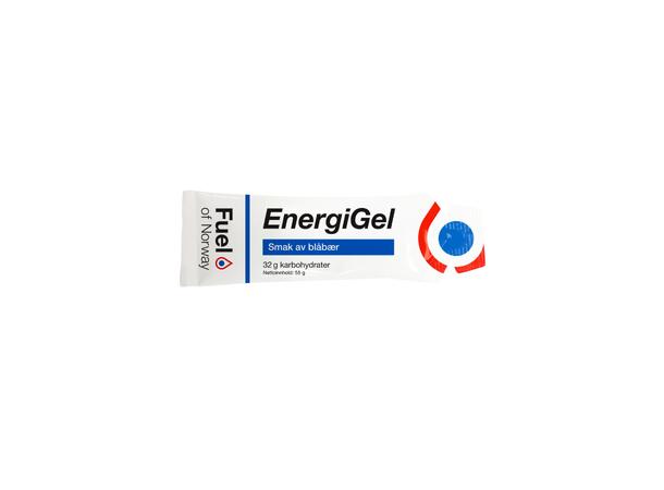 Fuel of Norway EnergiGel Blåbær 55g, 31g karbohydrater