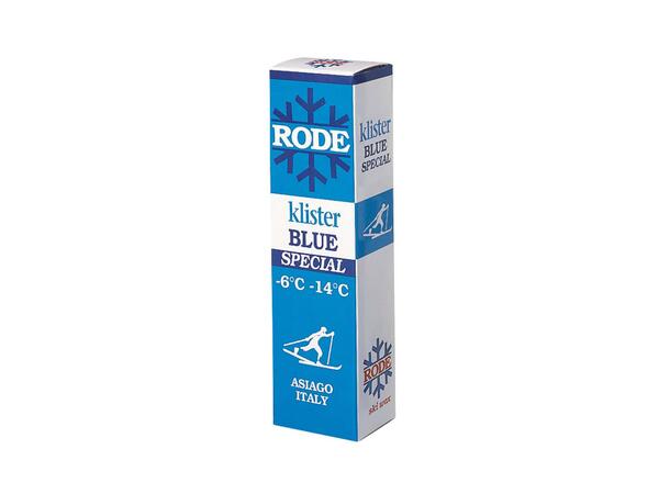 K10 Rode Blue Special Klister | -6/-14 Baseklister for isete og skarp snø