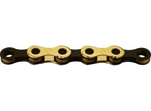 KMC X12 Ti-N Gull/Sort Kjede 12-Delt, 126 ledd, 269gr 