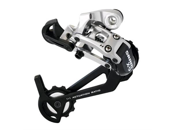 SRAM Rear derailleur X9 9 speed Long cag 9-delt, terreng