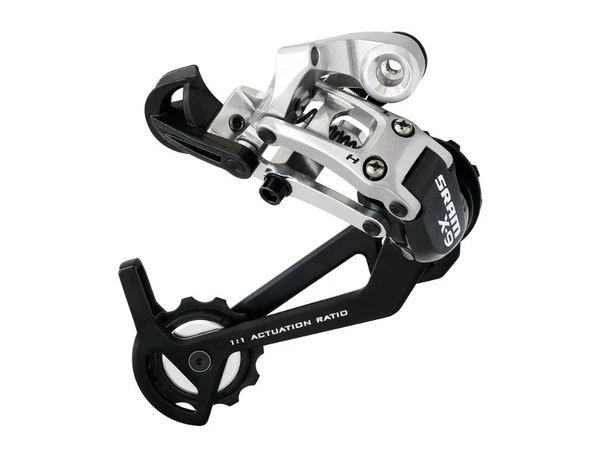 SRAM Rear derailleur X9 9 speed Long cag 9-delt, terreng 