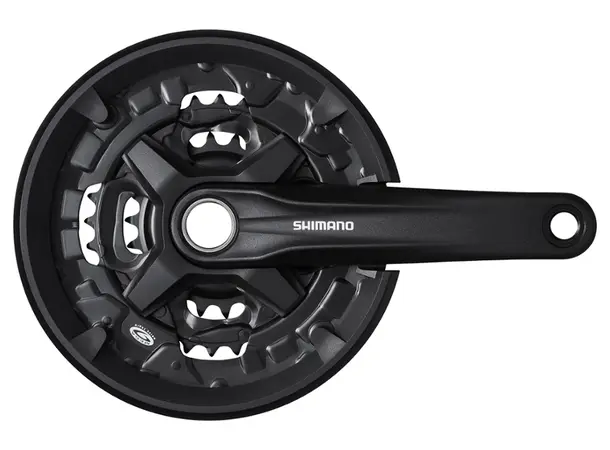 Shimano 9v sort FC-MT210-3 Kranksett 44/32/22T 175mm 