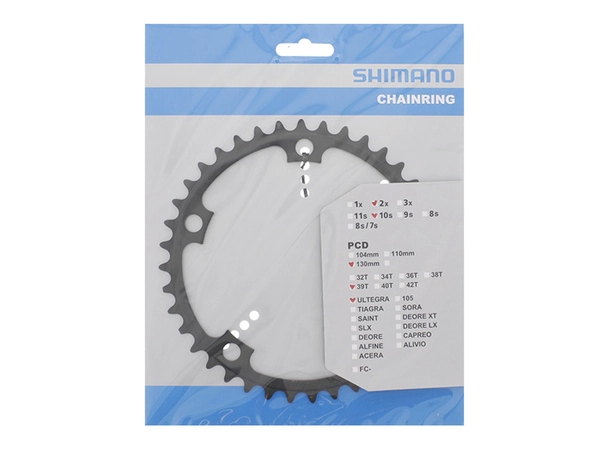 Shimano Krankdrev 39T 6601-G 130mm Ultegra SL 