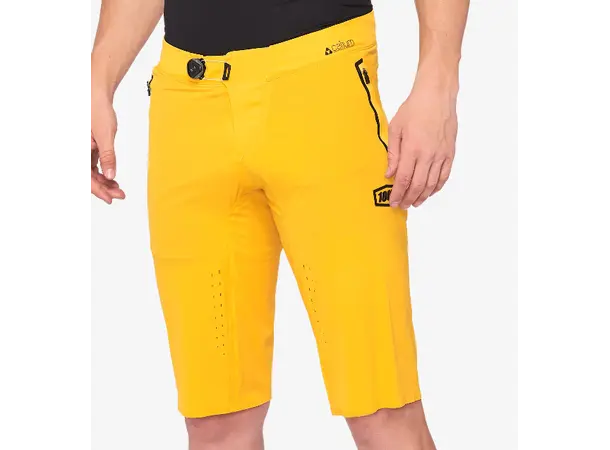 100% Celium Shorts Mustard 28 