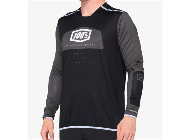 100% R-core X Jersey Black/white S