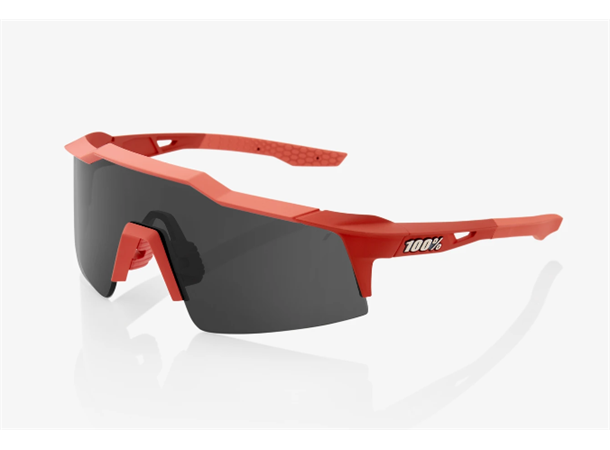 100% Speedcraft SL - Soft Tact Coral Smoke Lens