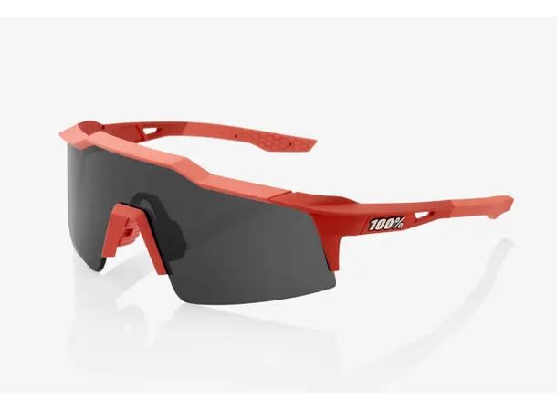 100% Speedcraft SL - Soft Tact Coral Smoke Lens 