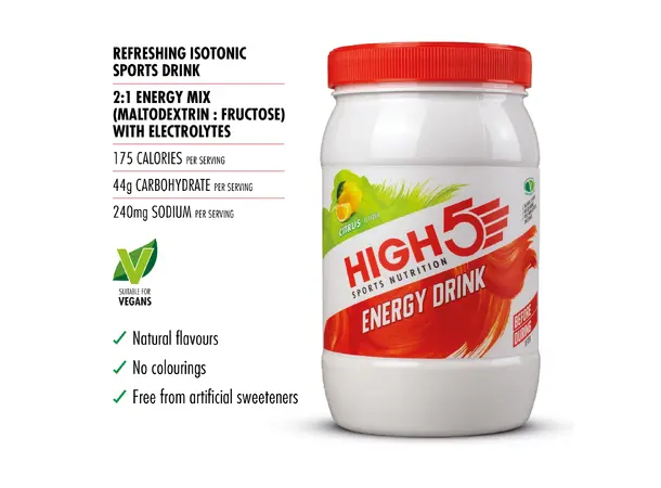 HIGH5 Energy Drink Sitrus 1kg Energipulver 