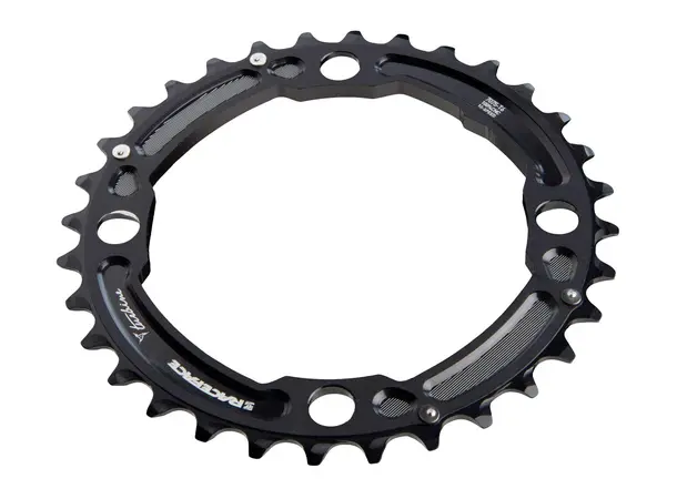 Race Face Turbine Krankdrev 104mm BCD, 4 arm, 9-11 delt, sort 