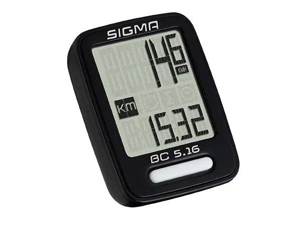 Sigma BC 5.16 Computer Sort, 5 funksjoner 