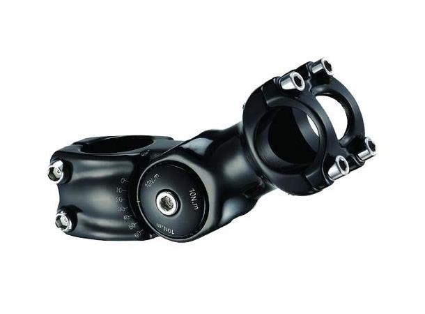 Union AH Justerbar Stem 31.8mm 95mm 31.8, 0-60 grader, sort, alu, 290gr