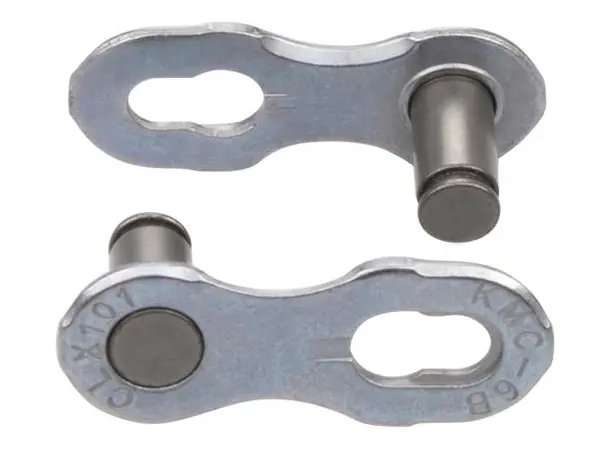 KMC MissingLink 101NR EPT Kjedelås Sølv Single, Wide, 1/2" x 1/8", rustfritt 