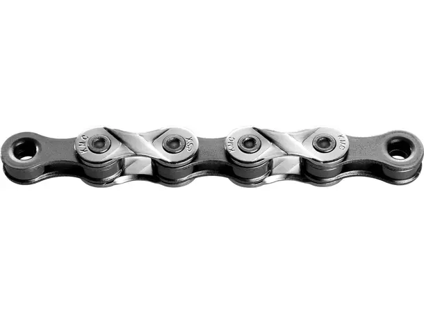 KMC X8 Kjede Sølv/Grå 5-8-Delt, 114 ledd, 7.3mm, 324gr 