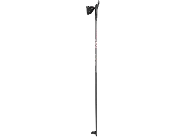 Leki XTA Track Black Turstav med behagelig hempe. 