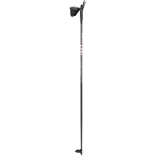Leki XTA Track Black Turstav med behagelig hempe.