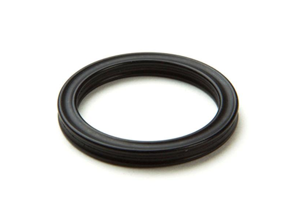 Race Face PRE-LOAD Elastomer Spacer Ø24mmx2.5mm, sort, Gummi