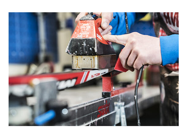 Skipreparering - racingprepp Utvidet rennprepp + rill