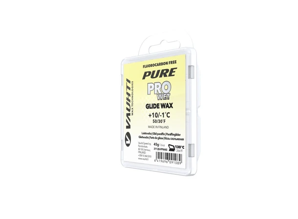 Vauhti Pure Pro Glide Wet 45g Fluorfri glider. +10°C/-1°C 