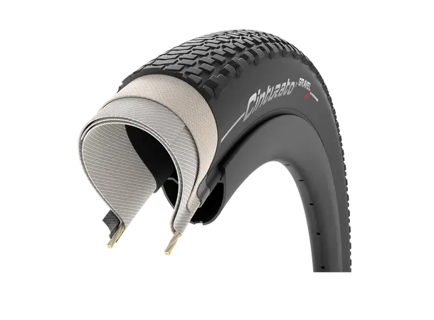 Pirelli Cinturato Gravel H 40-622 Gravel-dekk med 40mm dekkbredde. 