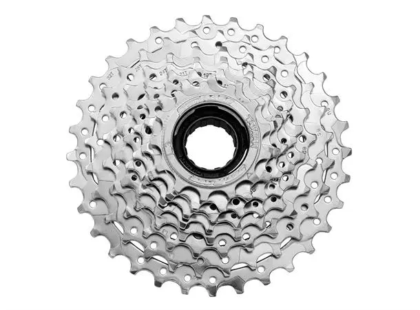 SunRace E608 8-delt Frikrans/Skrukrans 13-32T, Grå, Stål, 576g. 