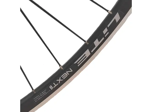LITE V-br/CL 26"/559 DEORE Bakhjul Sort NEXT II felg, 8/9/10/11 Boss,Stikkakse 