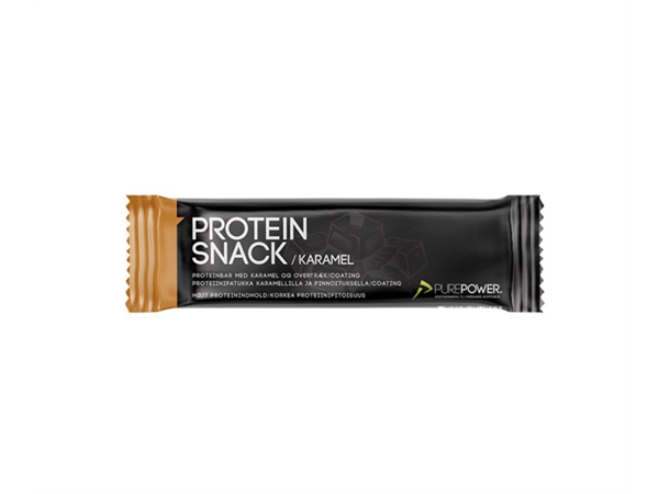 PUREPOWER Protein bar Caramel Chocolate coated