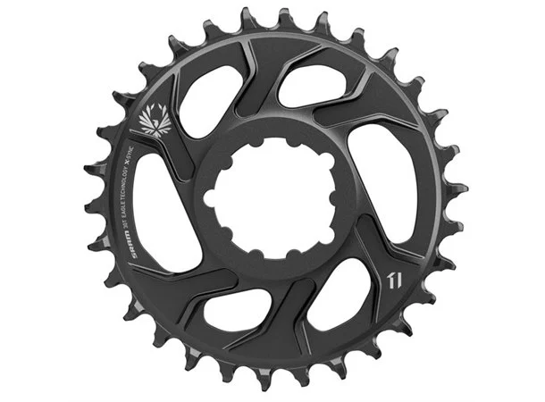 SRAM Eagle Chainring Direct Mount 6mm offset, 36T, Black 