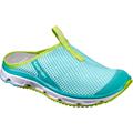 Salomon RX Slide 3 W Fair Aqua /Crow Blu Enkel sko til bruk for restitusjon.