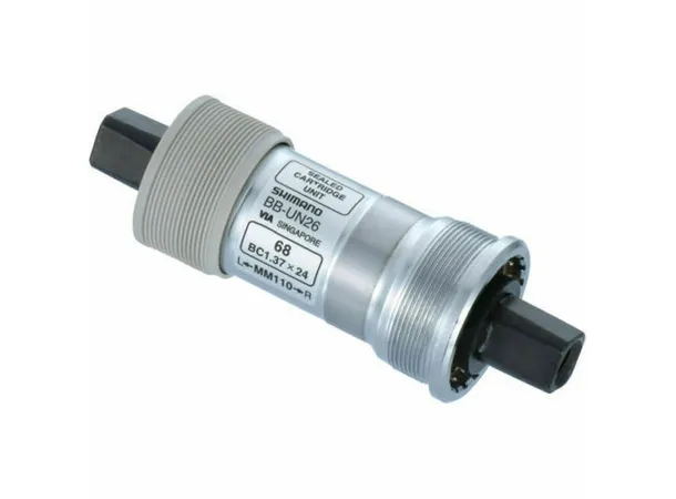 Shimano Kranklager UN26 Firkant 122.5mm, 68mm, Hylse 