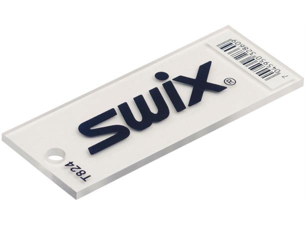 Swix Plexi Scraper 4mm 4mm. Skrape for sikling av glidvoks.