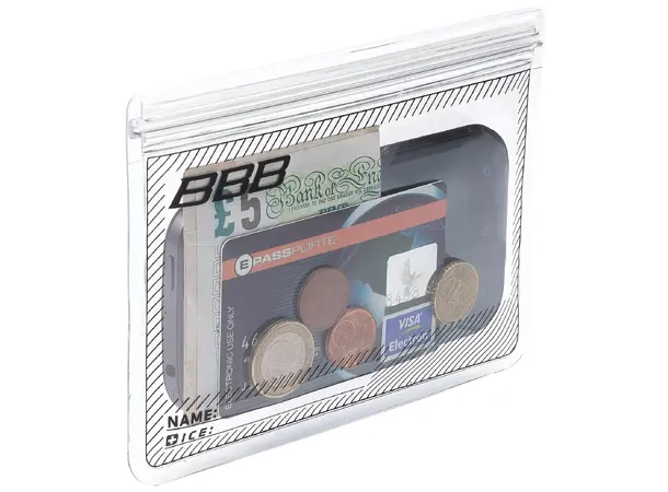 BBB SmartSleeve BSM-21 Vanntett lomme 98 x 166, klar/gjennomsiktig 